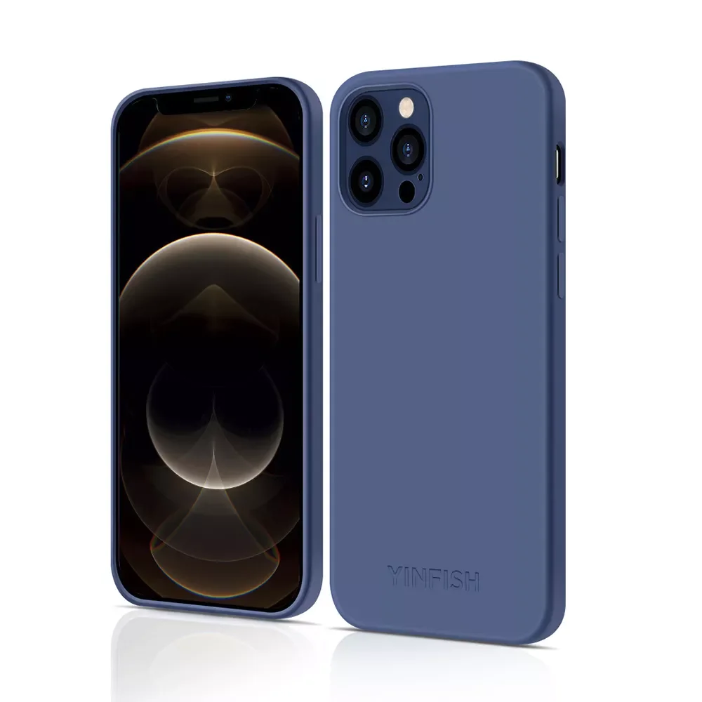 

YINFISH Original Square Silicone Phone Case For iPhone 11 Case