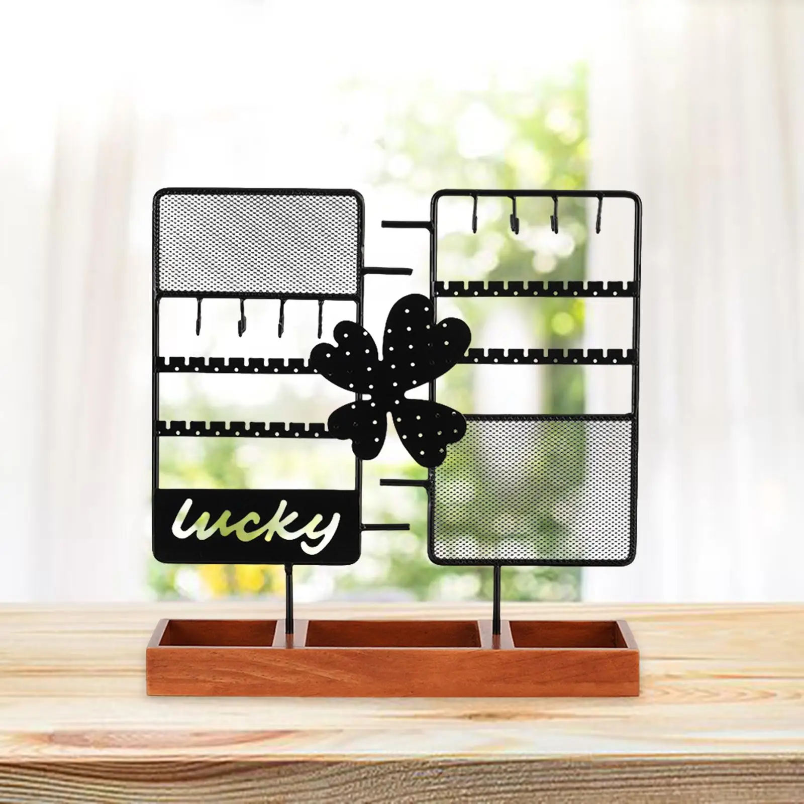 

Органайзер для ювелирных изделий с крючками, держатель для сережек-гвоздиков для ожерелий и брелоков