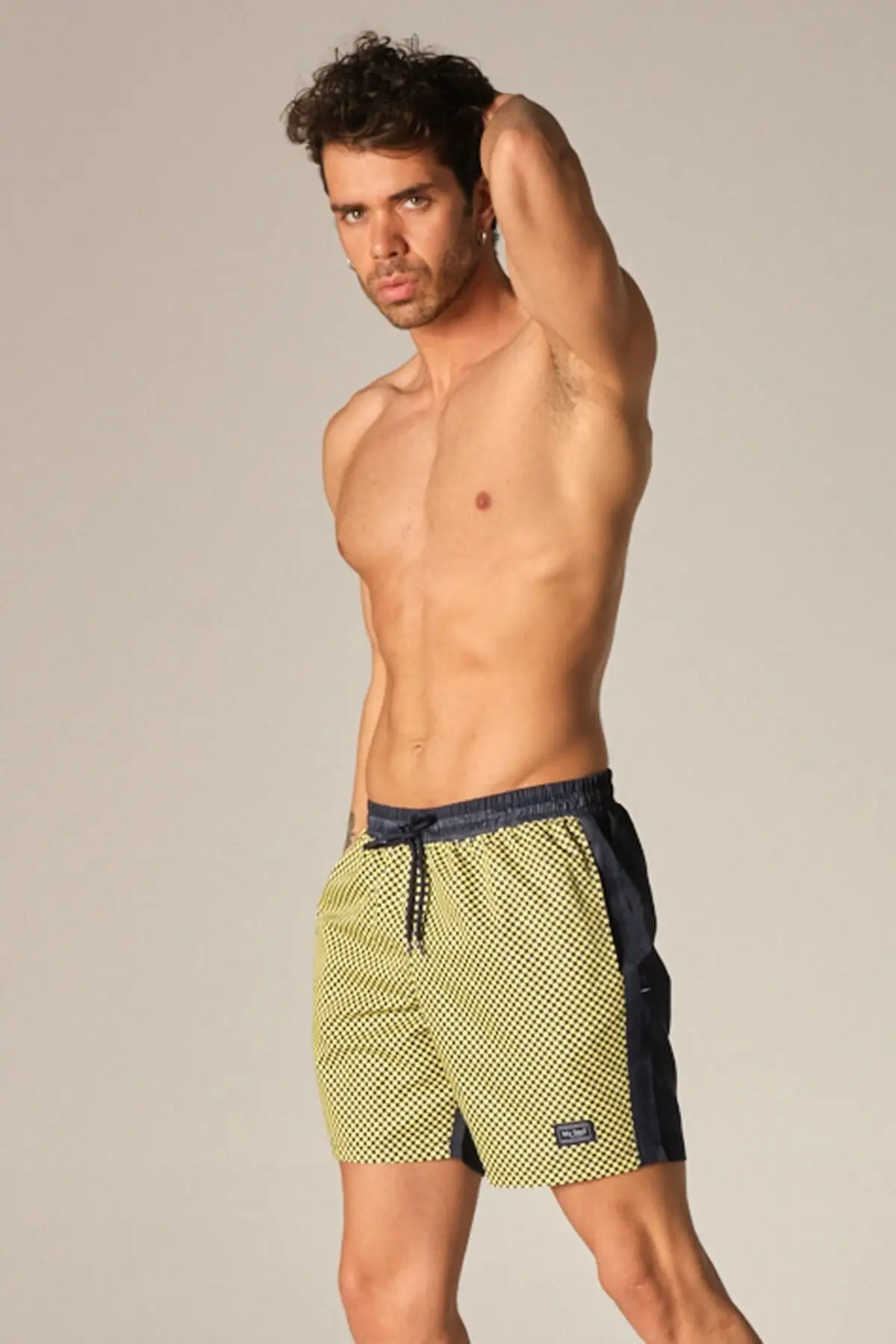 

Men's Surf Shorts Swim Shortsale Yellow Sea Shorts