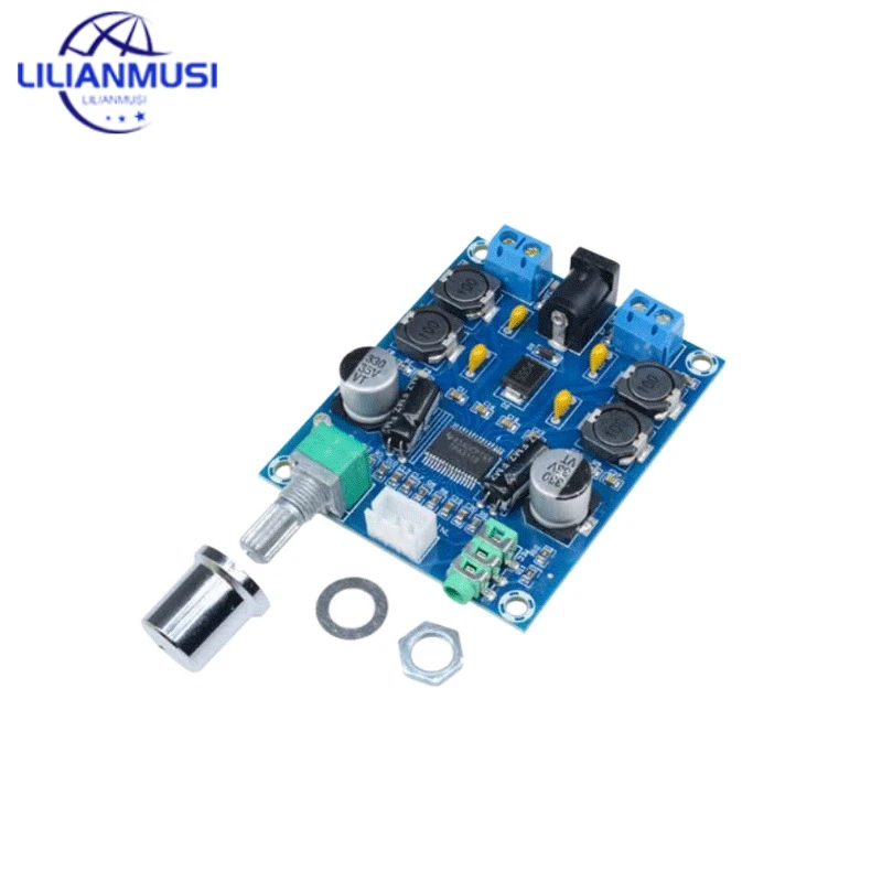 TPA3118D2 плата цифрового усилителя, усилитель, двухканальная Плата усилителя звука, 45 Вт * 2 для 4-8 Ом динамика, усилитель, сделай сам