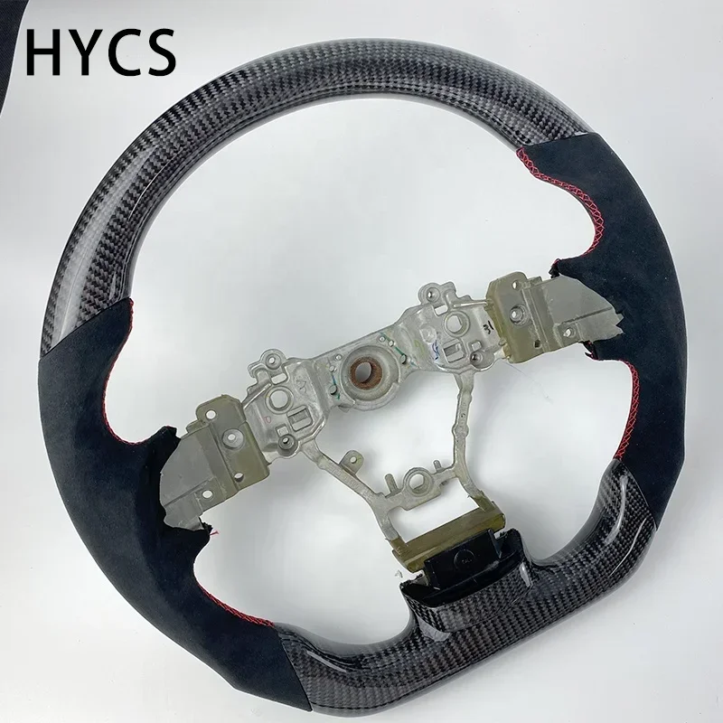 Модифицированный руль из настоящего углеродного волокна на заказ для руля Subaru