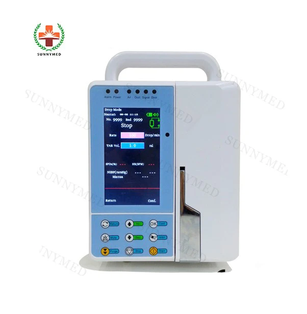 

SY-G076-1 Quick delivery! portable iv infusion pump price with drip sensor