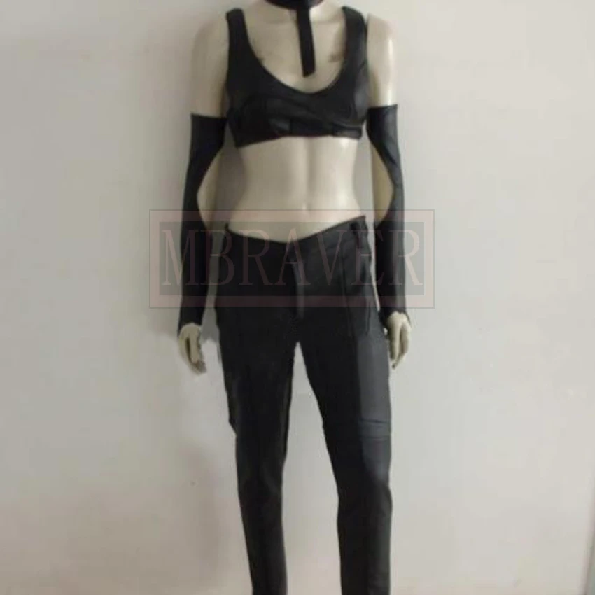X-23 Laura Kinney Косплей Костюм Черный Кожа Супергерой Рождественская Вечеринка