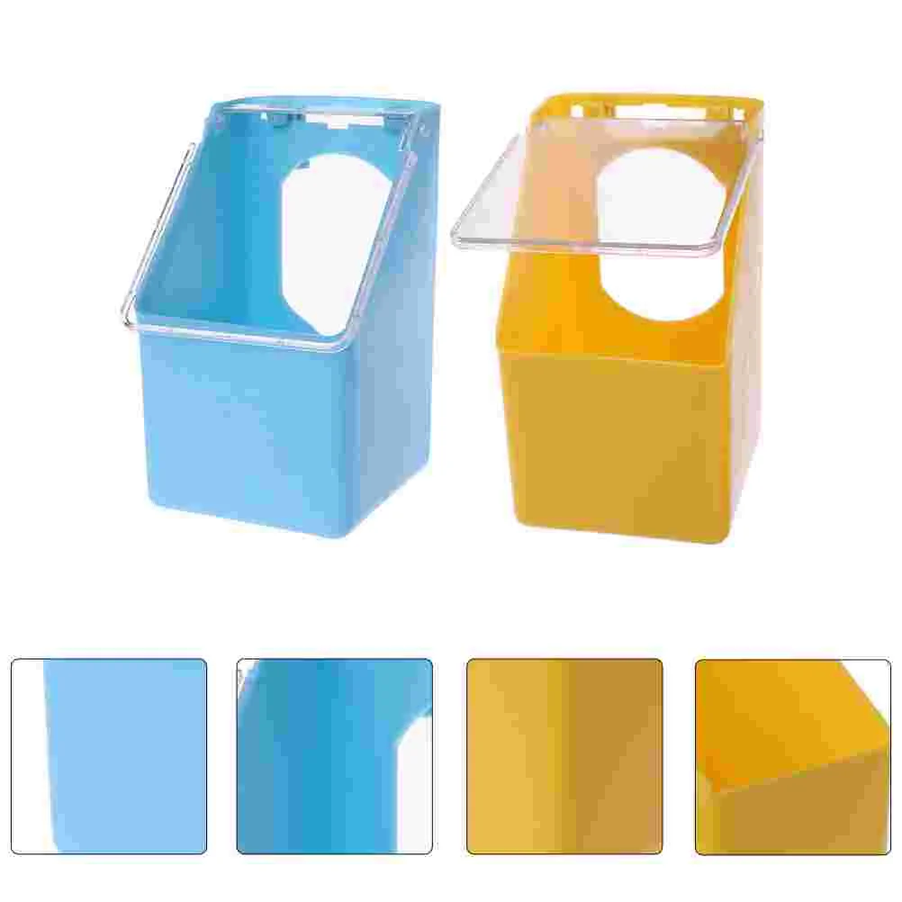 

Feeder Bird Cage Pigeon Bowls Hanging Container Multifunction Birdfeeders Accessory Water Feeding Tray Plastic Poultry