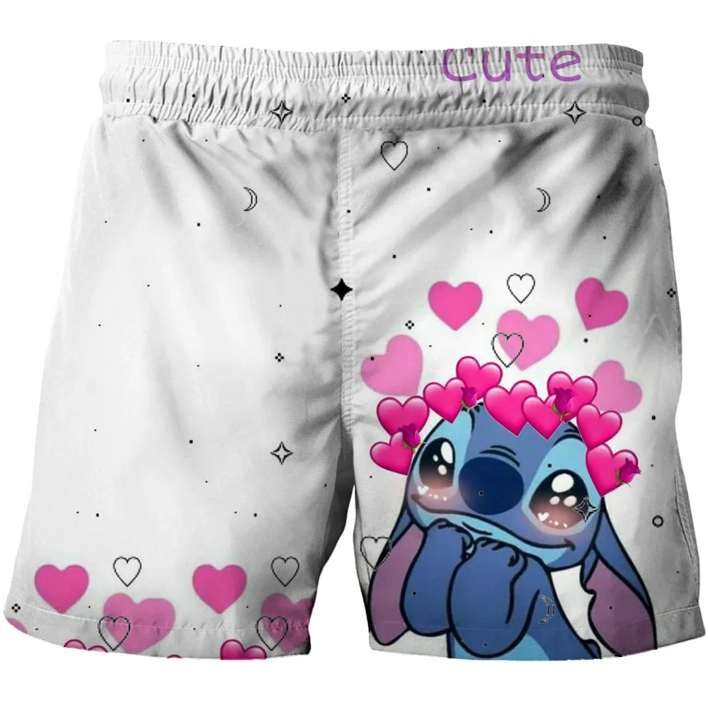 Шорты детские летние с мультяшным принтом 10 цветов