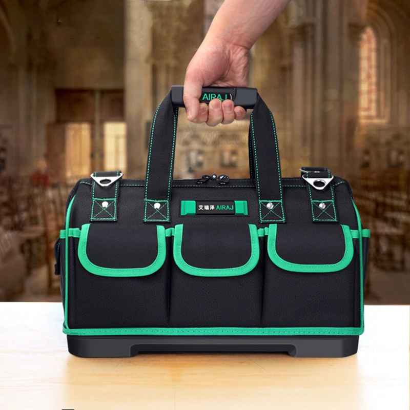 

1680D Oxford Cloth Tool Bag Large Capacity Organizer Heavy Duty Electrician Organizer Tool Bag Motorcycle Multifunction Toolbag