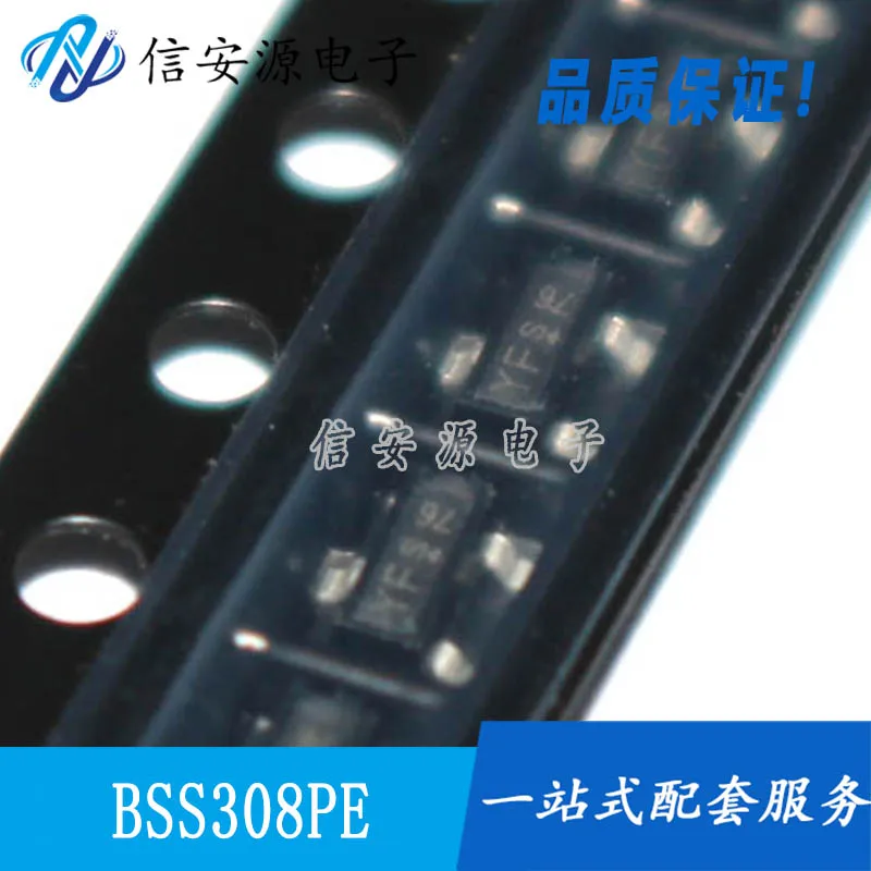 30pcs 100% orginal new  BSS308PE H6327 Silkscreen: YFs SOT-23 30V2A MOS tube