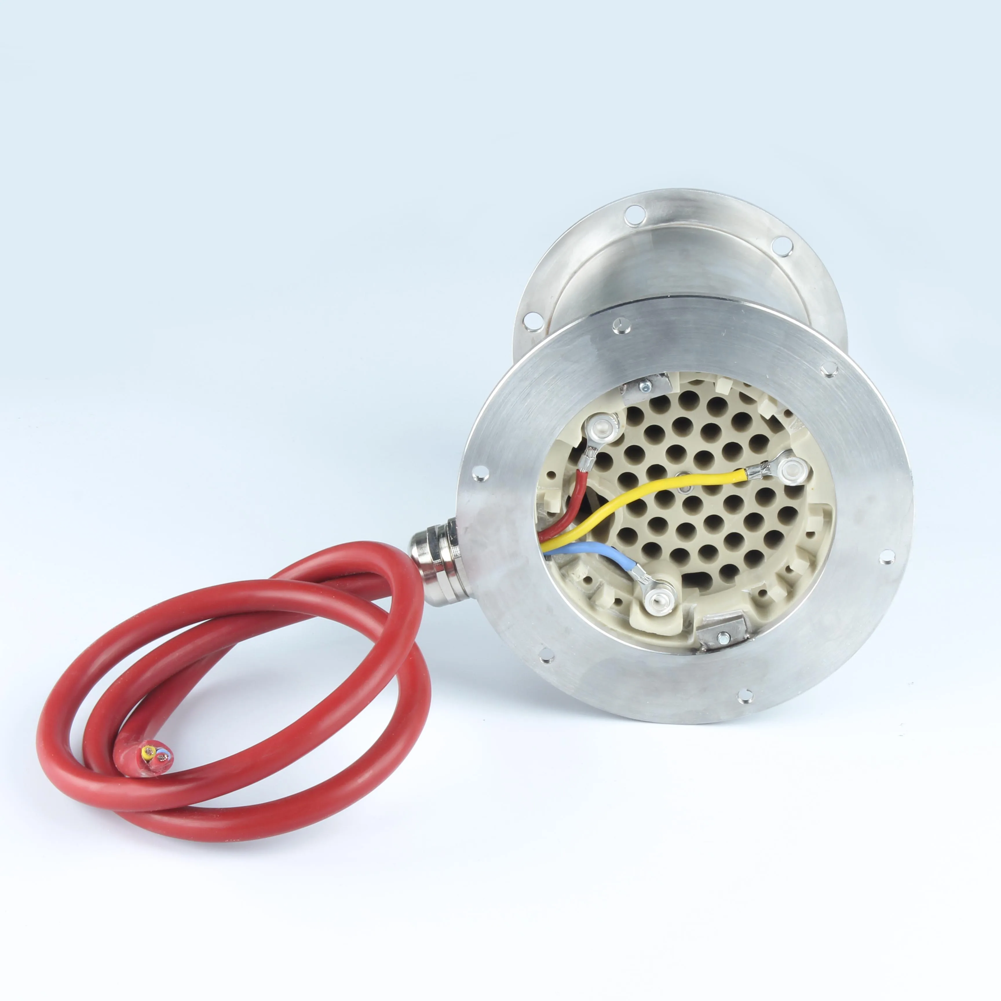 Мощный тепловой фен 3x400 в 18 кВт высокопроизводительный нагреватель горячего