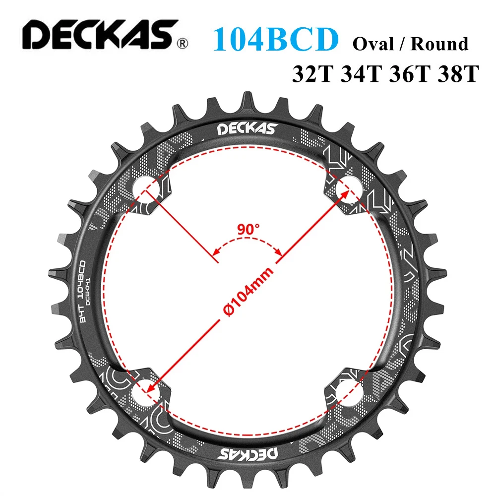 Аксессуары для горных и шоссейных велосипедов Deckas 104BCD 104 BCD, коленчатый комплект с положительными и отрицательными зубьями 32T 34T 36T 38T, коленчатый Комплект деталей, Корона Аксессуары для горных и шоссейных велосипедов Deckas 104BCD 104 BCD, коленчатый комплект с положительными и отрицательными зубьями 32T 34T 36T 38T, коленчатый Комплект деталей, Корона