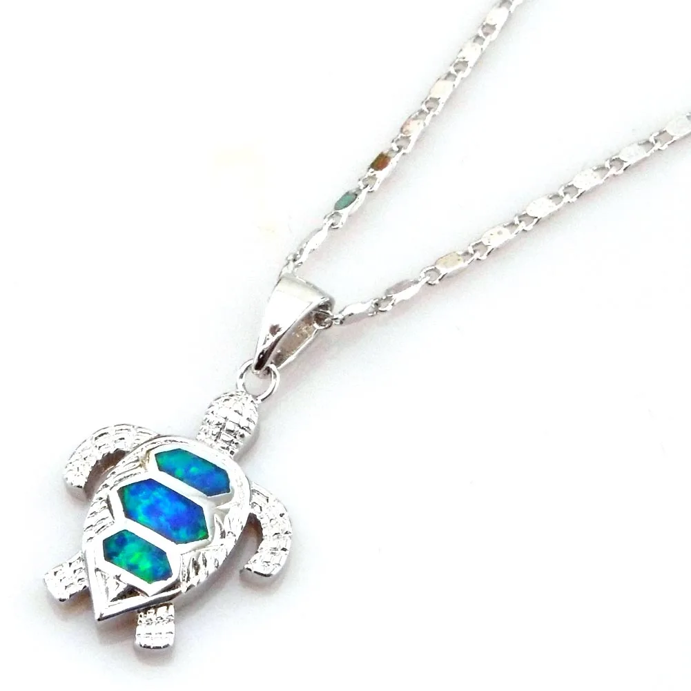 Женское ожерелье с подвеской в виде черепахи