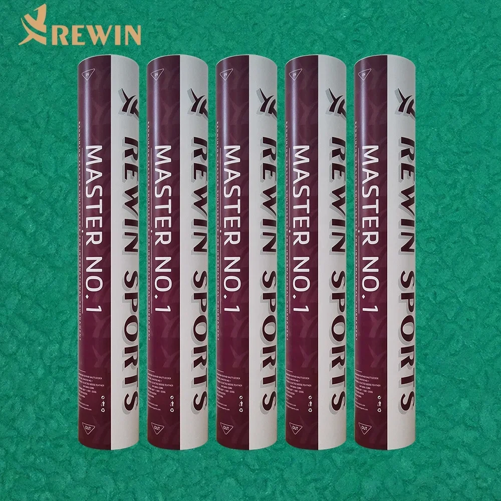 10 трубок AS50 высококачественный волан для бадминтона с гусиными перьями мяч