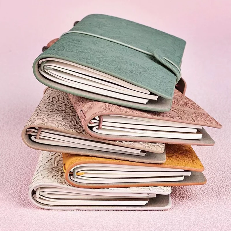 

European Lace Carved Journal Notebook Agenda Organizer Planner Pocket Travel bandage Diary Notepad School Stationery