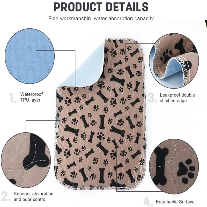 Многоразовые мочеприемники для домашних животных моющиеся подгузники котов