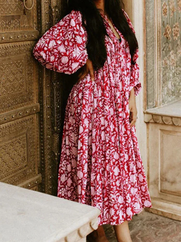 Женское плиссированное платье Woherb