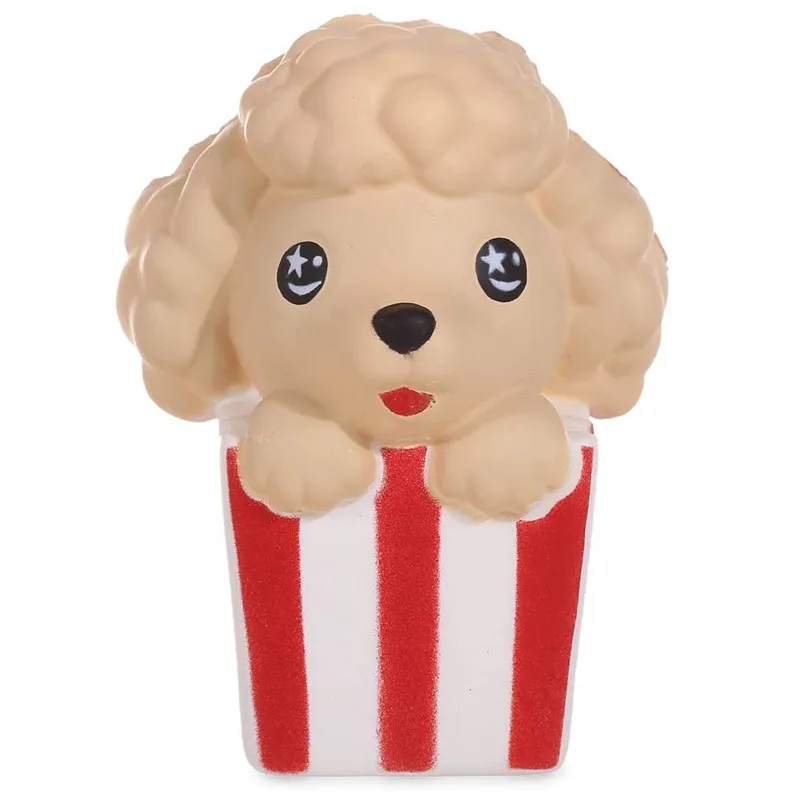 

4.3 Inches Squishies Dog Popcorn Kawaii Slow Rising Scented Squishies Stress Relief Kid Toys Decorative Props