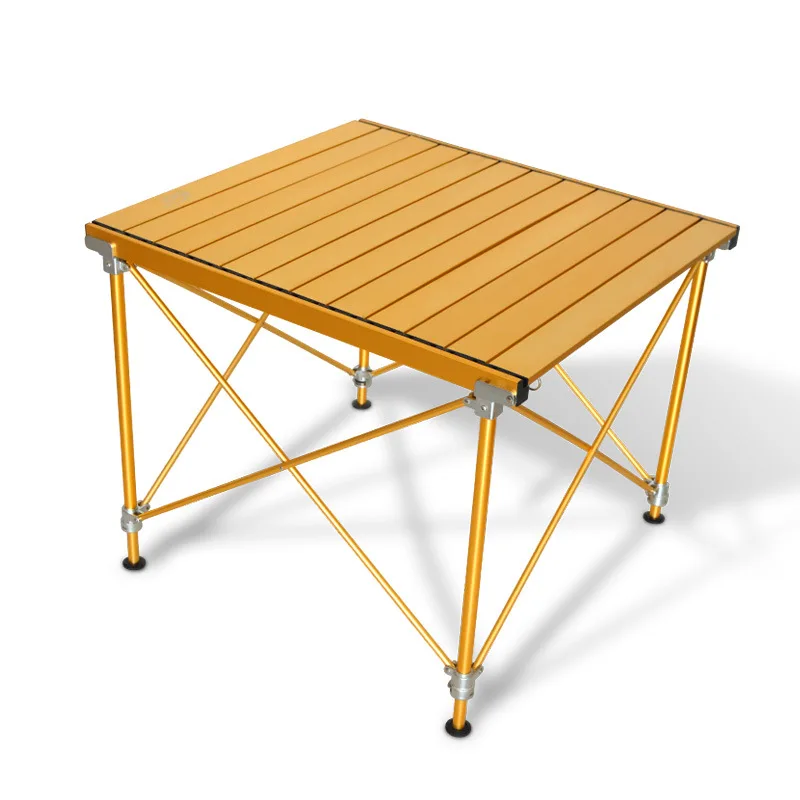 

Aluminum alloy outdoor simple folding table household portable picnic table stall table portable folding table