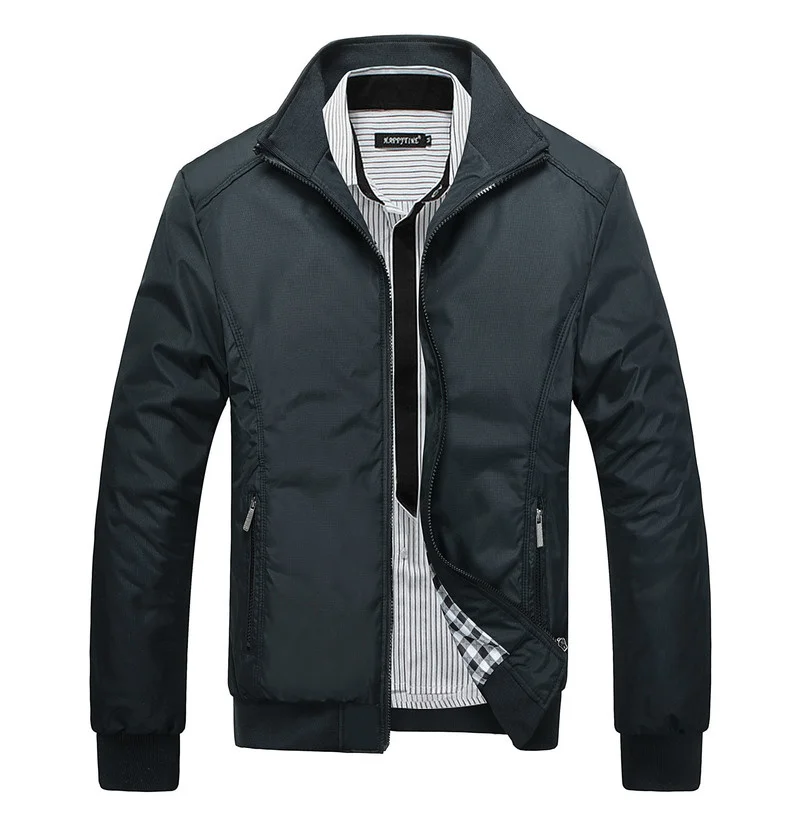 

Quality High Men's Jackets Men New Casual Jacket Coats Spring Regular Slim Jacket Coat for Male Wholesale Plus size M-7XL 8XL