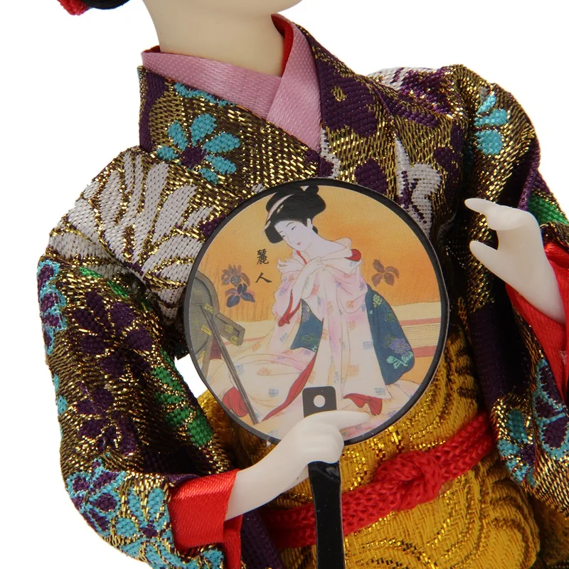 Японские народные куклы гейши куклы-кимоно шелковые поделки ручной работы