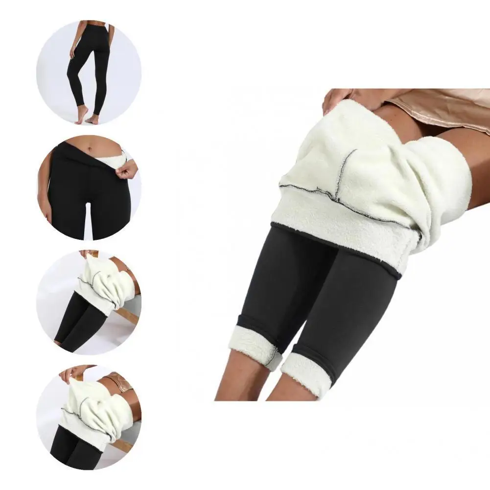 

Cold Resistant Breathable Thick Velvet Lined Women Leggings for Work