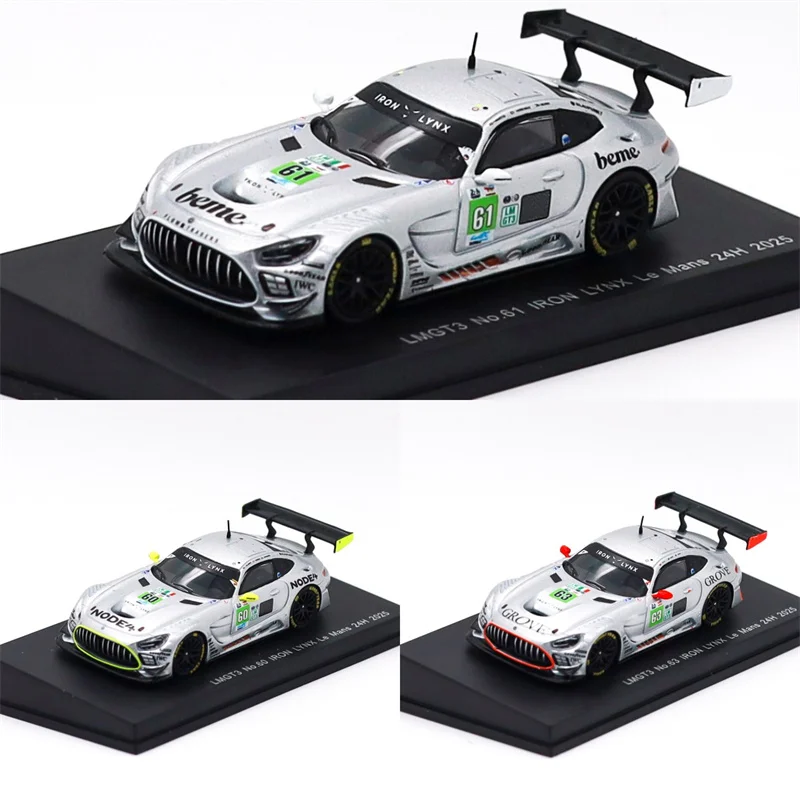 Фото Модель автомобиля Spark 1:64 AUTECH Z CIVIC TYPE R GT500 LMGT3 Carrera RSR из литого металла №4