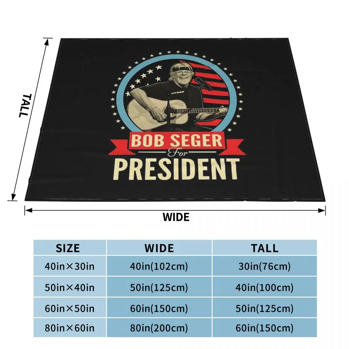 Универсальное одеяло Bob Seger Four Seasons камин может быть рождественским подарком