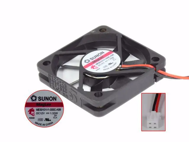 SUNON ME50101V1-000C-A99 DC 12V 1,32 W 50x50x10mm 2-проводной Вентилятор охлаждения сервера