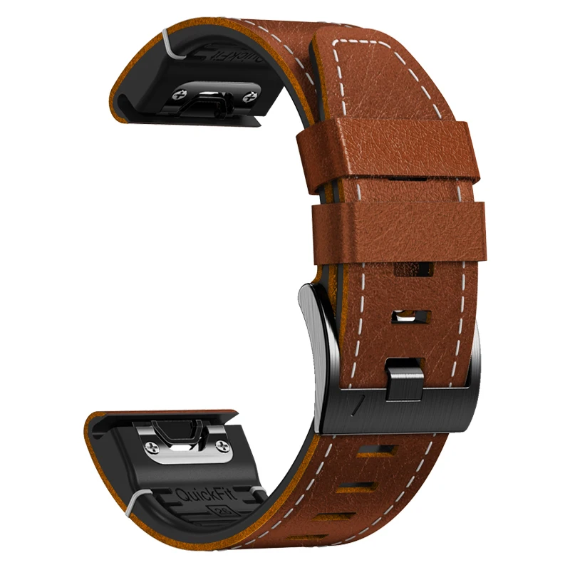 Фото Ремешок для наручных часов Quickfit, браслет для Garmin MARQ Adventurer Athlete Aviator Captain Golfer Epix Gen 2 22 мм Fenix 7 6 Pro №5