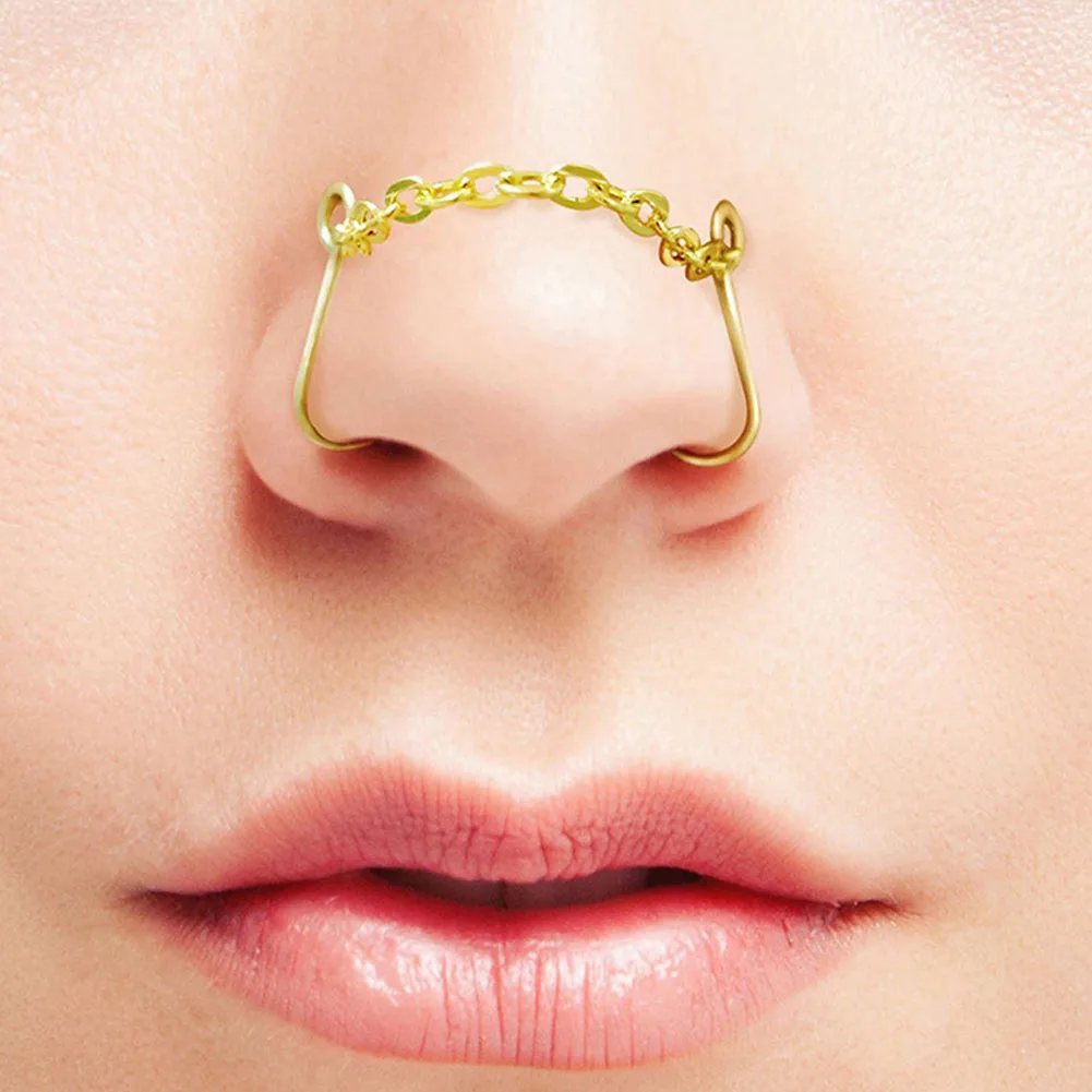 

Манжета-кольцо для пирсинга носа из нержавеющей стали