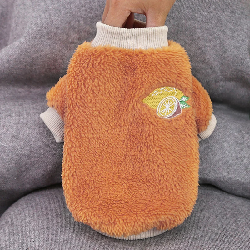 Теплая Флисовая одежда для собак мягкая флисовая кошек женская чихуахуа свитер