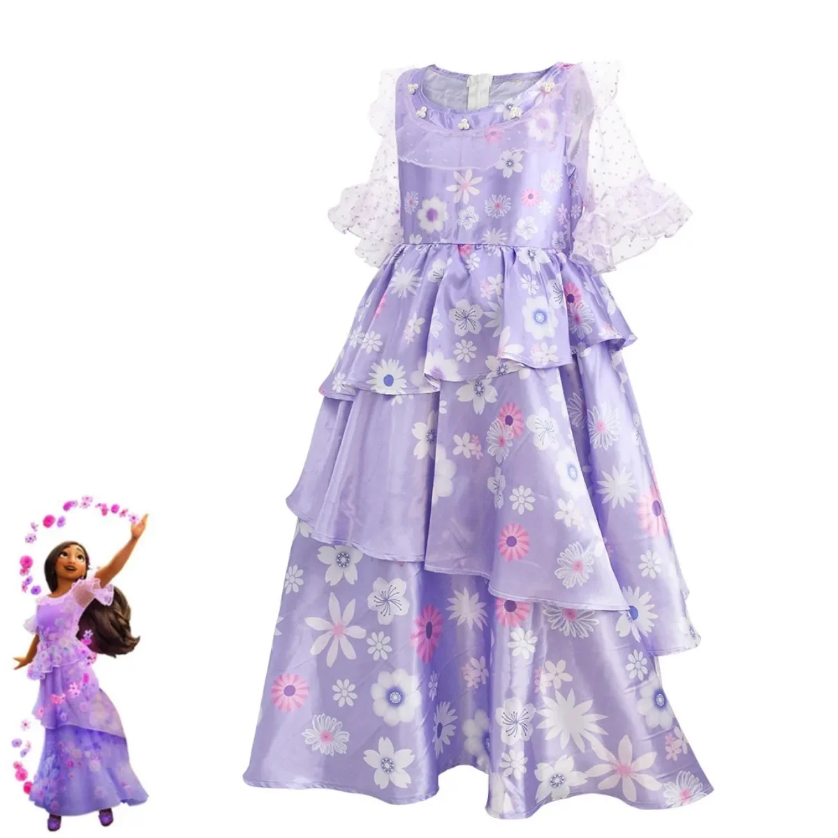 Костюм для косплея по мотивам аниме эньканта Изабелла мадригал