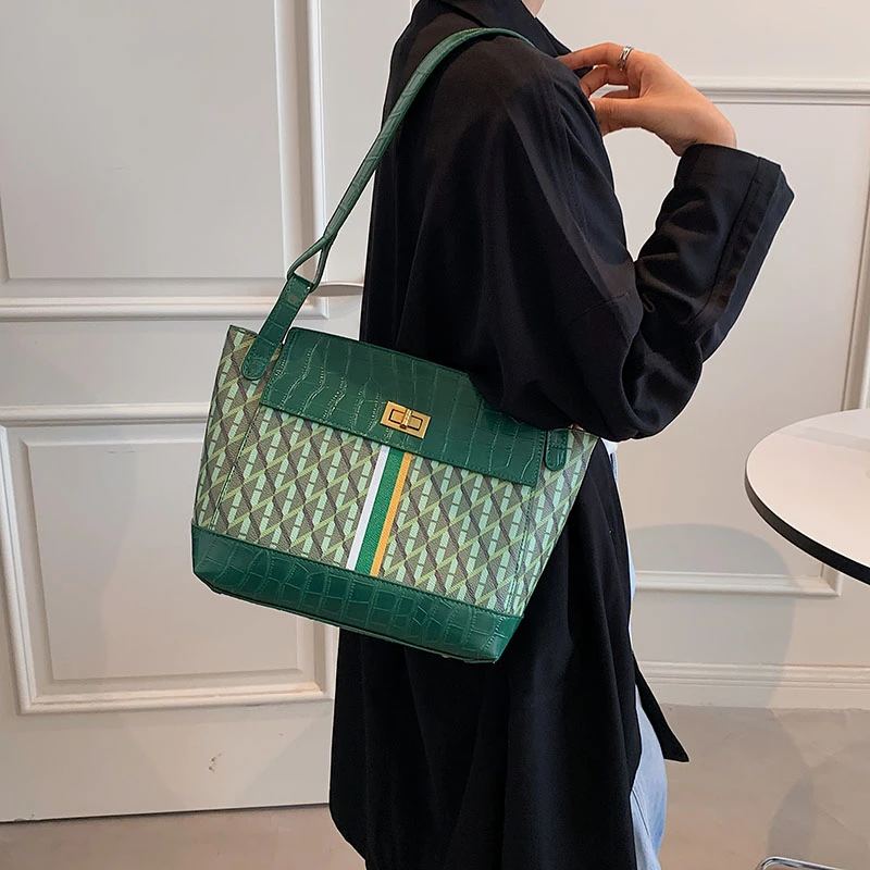 

Новинка 2022, женская брендовая сумка для покупок на плечо, ретро тоут, женские сумки, женские дизайнерские кожаные простые большие сумки