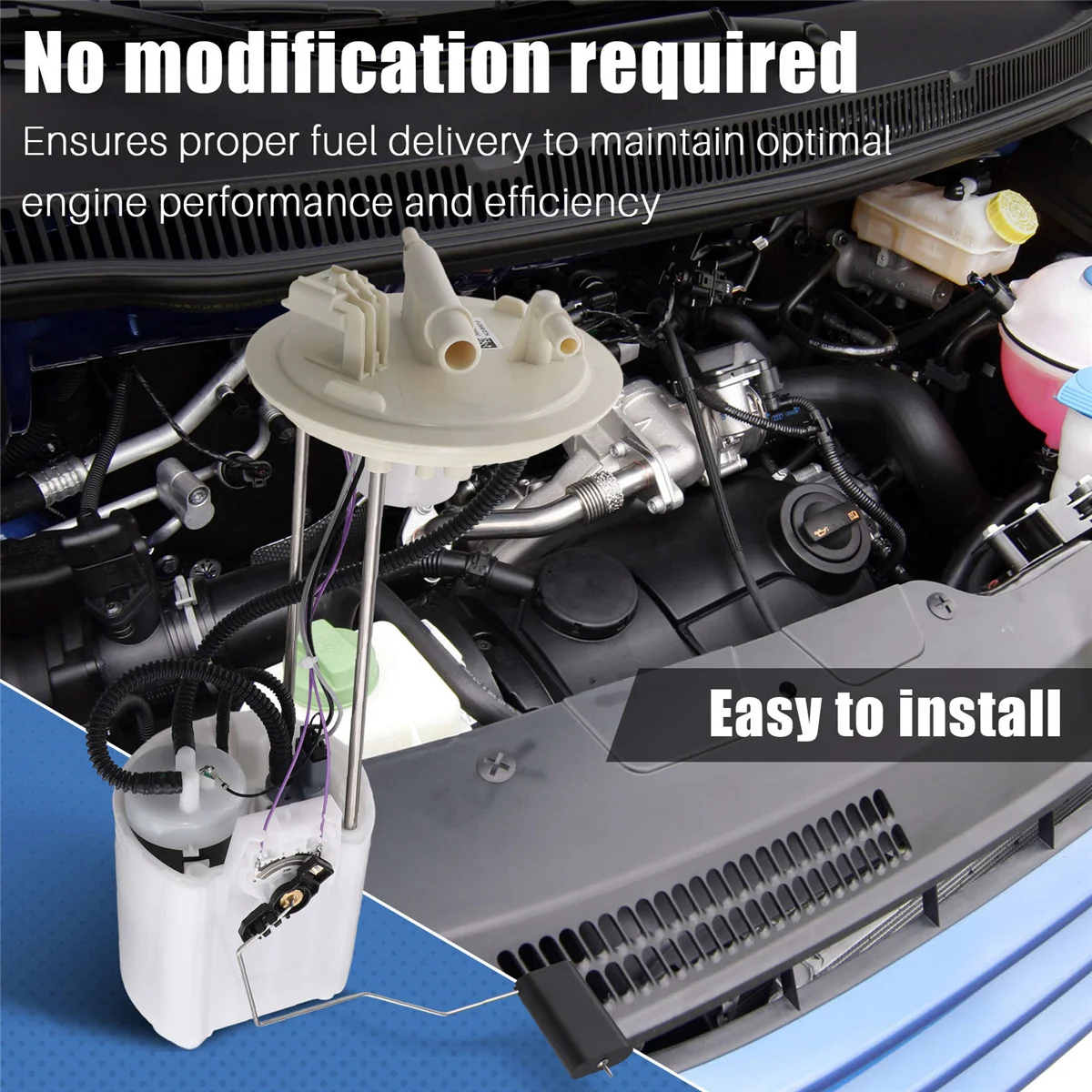 Топливный насос в сборе FL349H307DE подходит для Ford F-150 2 7 л 3 5 2015-2019 DOE2656M FL34-9H307-DE HL32-9H307-F