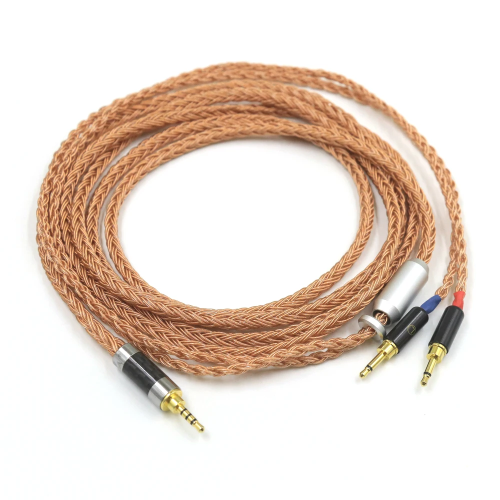 16-жильный монокристаллический медный кабель для наушников с разъемом 2x2 5 мм Sonus