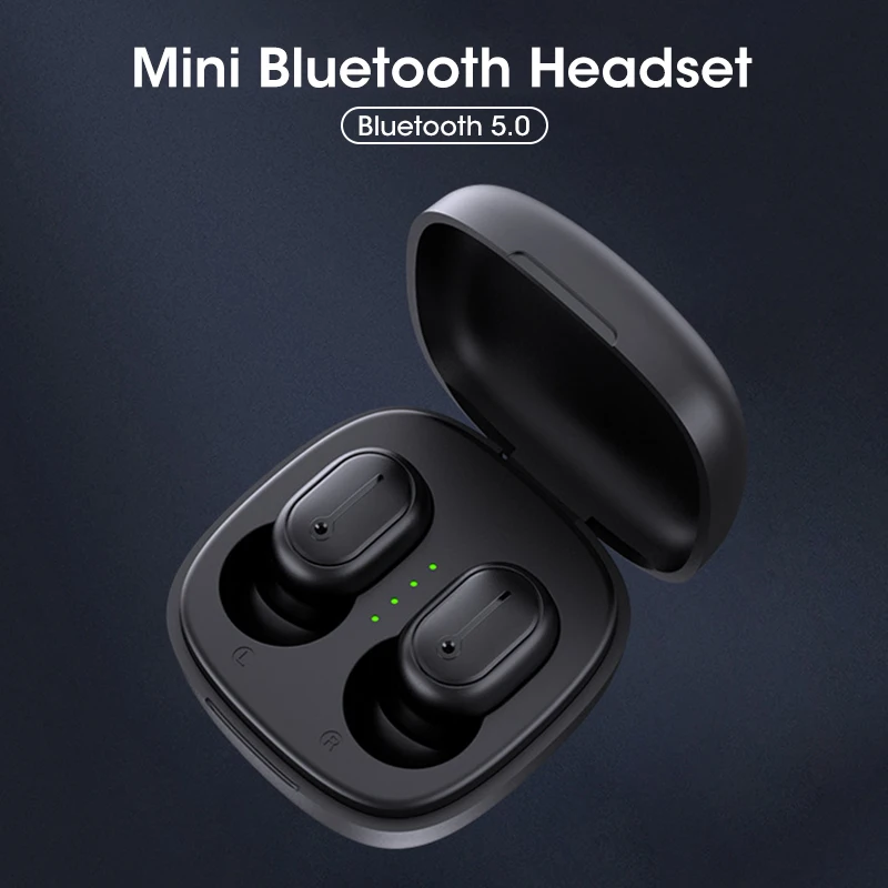 

Bluetooth-гарнитура с двумя ушками и микрофоном, TWS5.0
