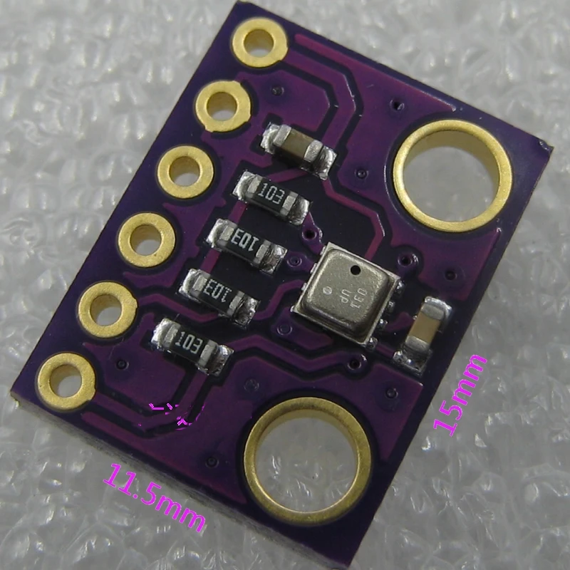 

GY-BME280-3.3 High precision atmospheric pressure sensor module altimeter