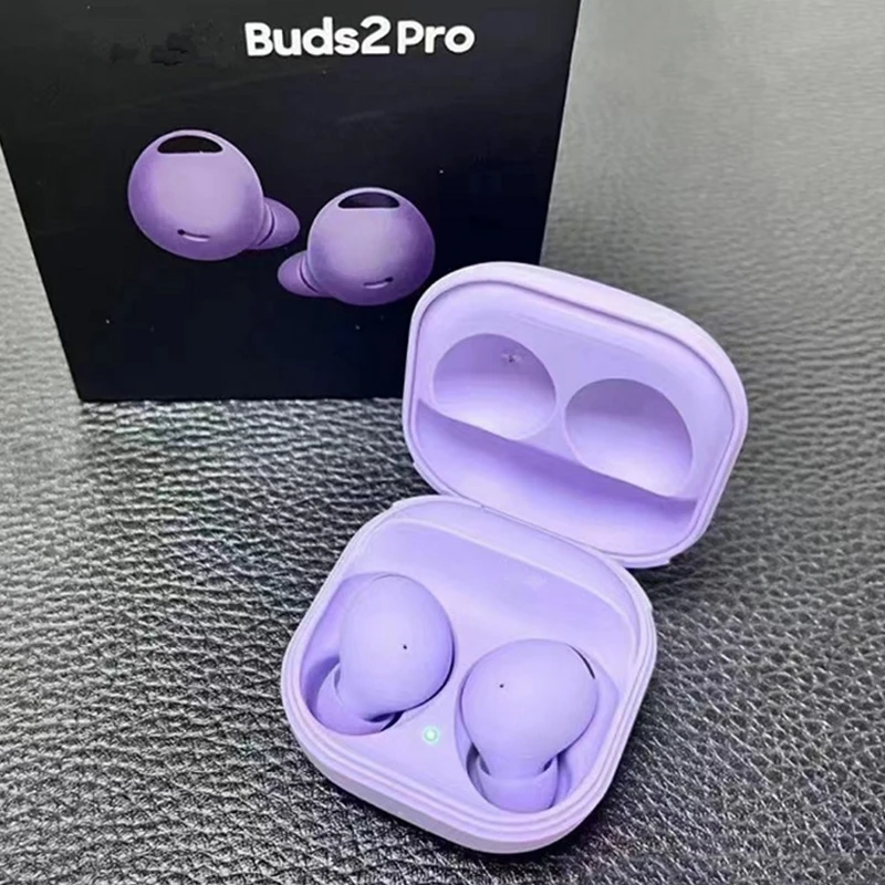 

Purple Buds2pro Bluetooth Earbuds TWS Headphone True Wireless Earphone Touch Control Earbud For Samsong Sumsung Bud2 Buds 2 Pro