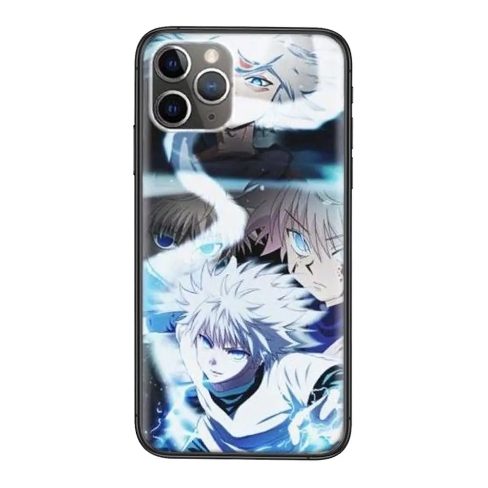 Лучшая цена для Xioami Redmi Note 10 Pro 5G 9 9S 9T Max 8 7 6 5 4 Hunter X Hxh аниме черное