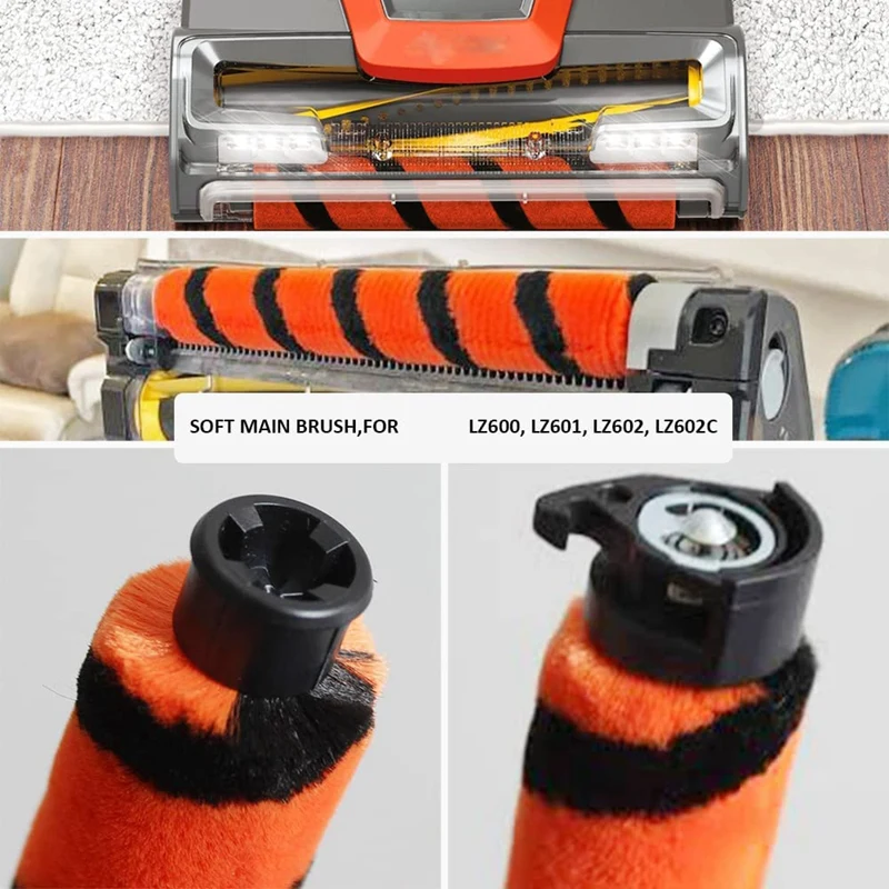 Запасные части роликовая щетка Hepa-фильтр для Shark LZ600 LZ601 LZ602 LZ602C аксессуары