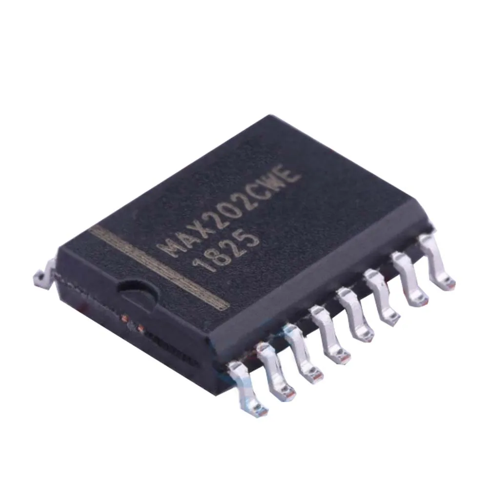 

5 PCS MAX202CWE WSOP-16 MAX202 +5V RS-232 Transceivers Integrated Circuits