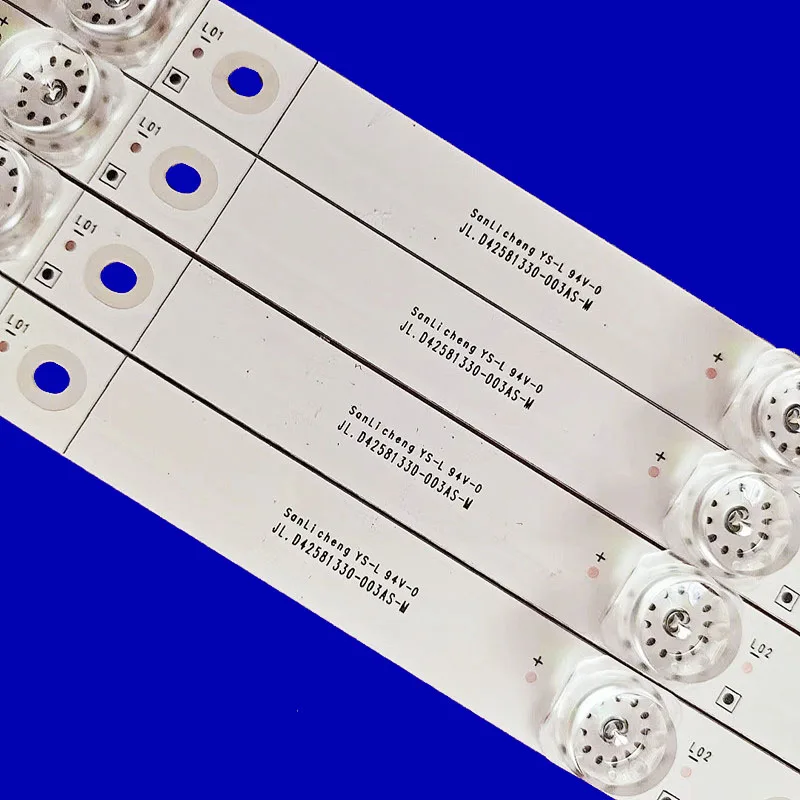 10 комплектов новая светодиодная лента для подсветки Hisense 43h6e 43r6e 43fx500c