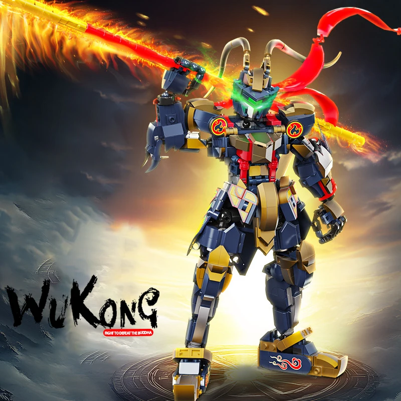 772 шт. набор строительных блоков Wukong для взрослых