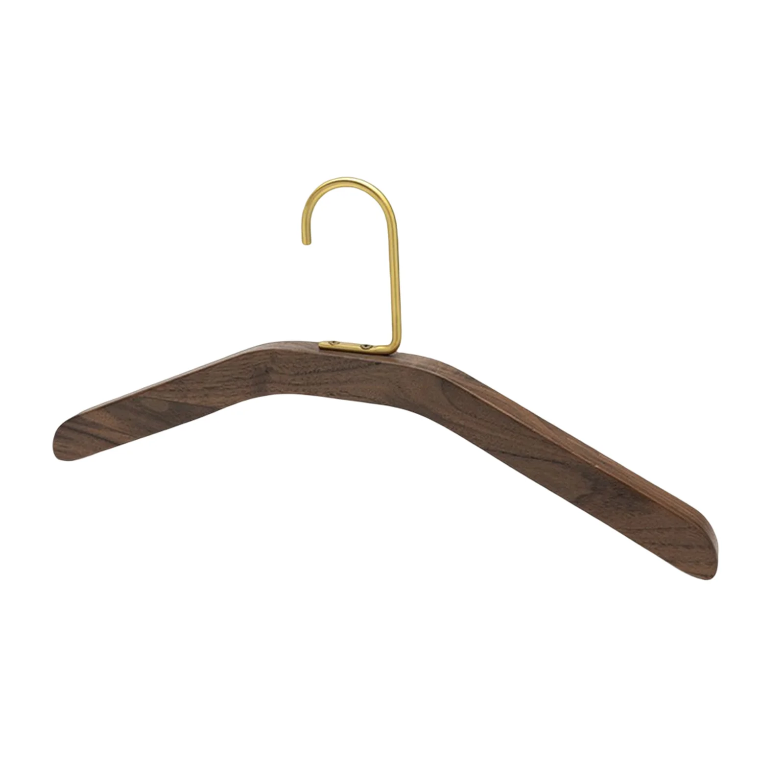 

Retro Wooden Coat Hangers Wide Shoulder Wood Hangers for Wardrobe Organization