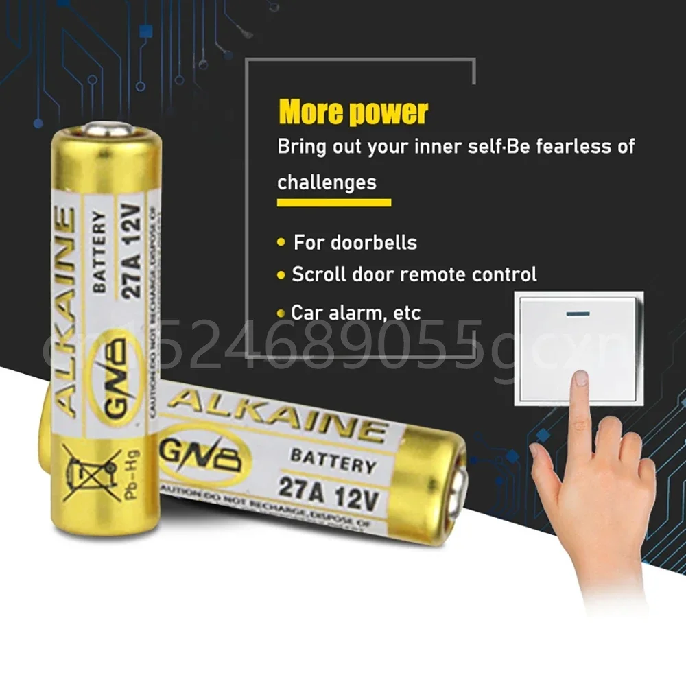 Щелочная батарея A27 27A 12 В 100 шт. G27A MN27 MS27 GP27A L828 V27GA ALK27A A27BP K27A VR27 R27A для игрушек с