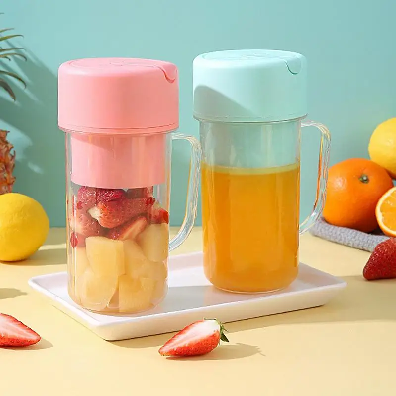 Blending Bottles Electric Juicer Electric Portable Blender Cup Bottle With Straw Drink Cup Multifunctional USB Charging For Men