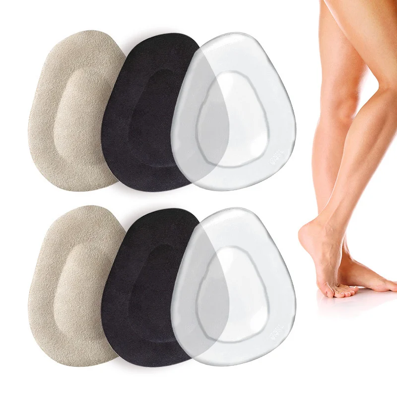 

1Pairs Gel High Heel Shoes Front Forefoot Half Sole Pads Pain Relief Silicone Insoles Cushions Foot Care Tool Insert Anti-Wear