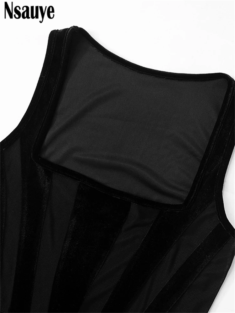 Женское бархатное вечернее платье