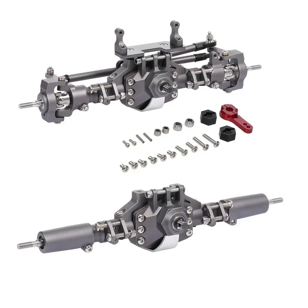 Передняя задняя ось из сплава радиоуправляемая мостовая запасные части для