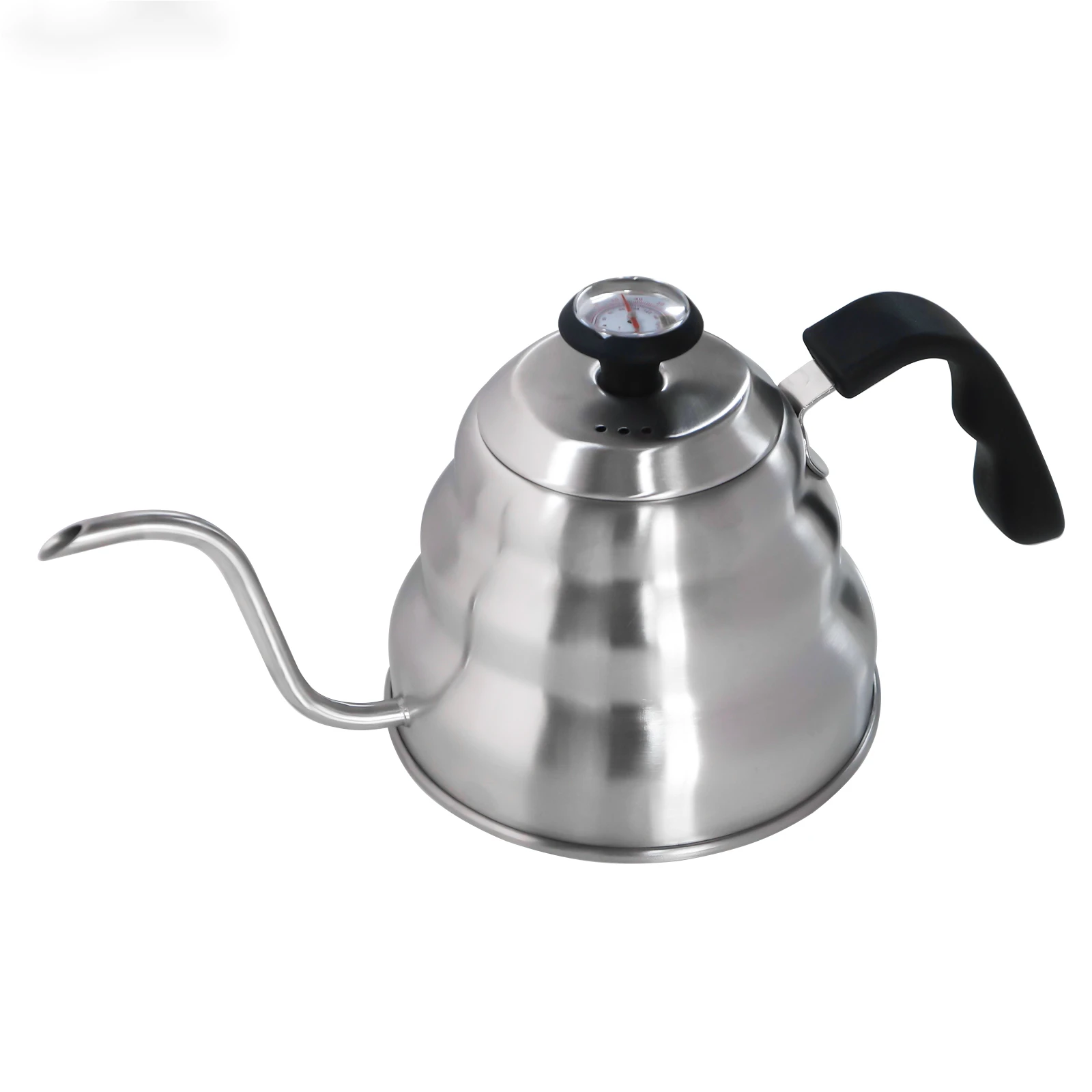 Stainless Steel Gooseneck Pour Over Coffee Kettle with Therm