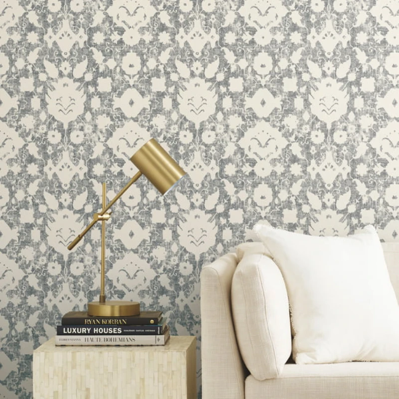

Gray Ayana Persian Peel and Stick Wallpaper