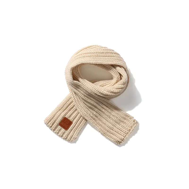 

2022 hand knitted children's scarf brand spring and autumn outdoor scarf girls cheap striped sports new baby fashion for boys